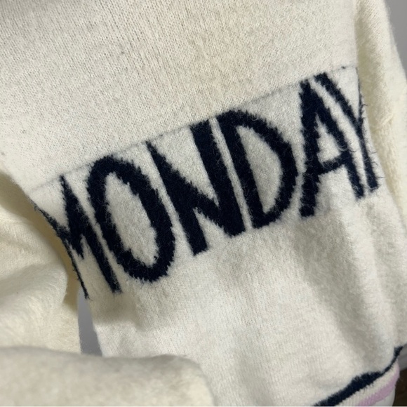 Code X Mode "Monday" Pullover Sweater Size M - Picture 5 of 11